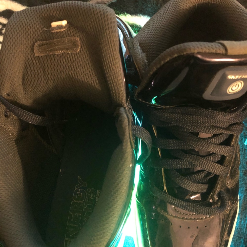 SKETCHERS BLUE ENERGY LIGHT UP